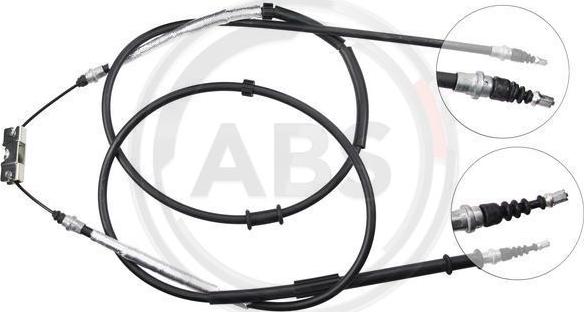 A.B.S. K13446 - Cable, parking brake car-mod.net