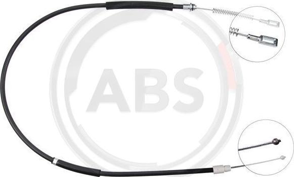 A.B.S. K13416 - Cable, parking brake car-mod.net