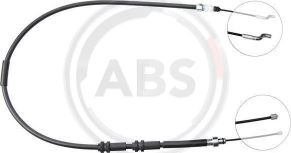 A.B.S. K13566 - Cable, parking brake car-mod.net