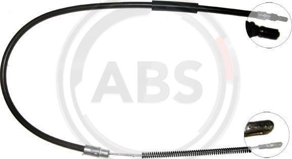 A.B.S. K13057 - Cable, parking brake car-mod.net