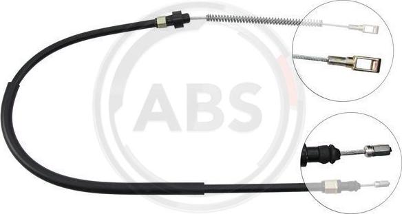 A.B.S. K13077 - Cable, parking brake car-mod.net