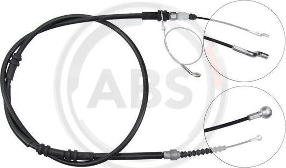 A.B.S. K13806 - Cable, parking brake car-mod.net