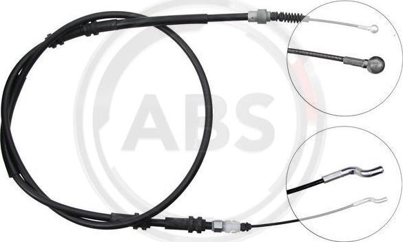 A.B.S. K13826 - Cable, parking brake car-mod.net