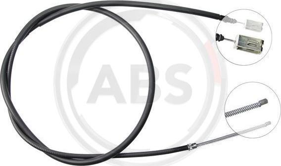 A.B.S. K13318 - Cable, parking brake car-mod.net