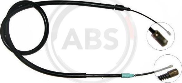 A.B.S. K13317 - Cable, parking brake car-mod.net