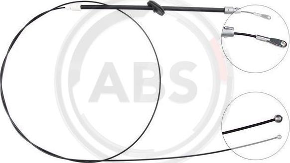 A.B.S. K13321 - Cable, parking brake car-mod.net