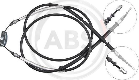 A.B.S. K12425 - Cable, parking brake car-mod.net