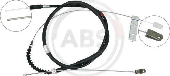 A.B.S. K12535 - Cable, parking brake car-mod.net