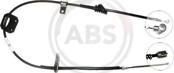A.B.S. K12628 - Cable, parking brake car-mod.net