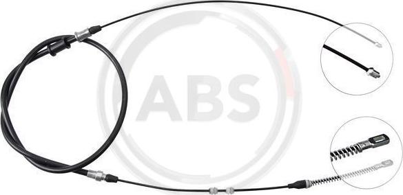 A.B.S. K12118 - Cable, parking brake car-mod.net