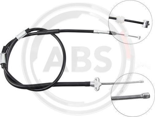 A.B.S. K12807 - Cable, parking brake car-mod.net