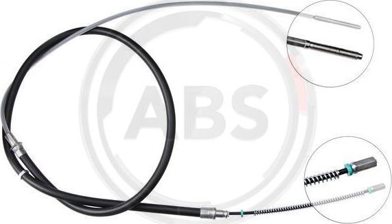 A.B.S. K12826 - Cable, parking brake car-mod.net