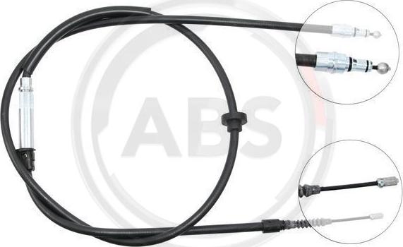 A.B.S. K12876 - Cable, parking brake car-mod.net