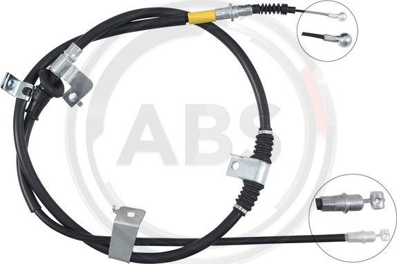 A.B.S. K17635 - Cable, parking brake car-mod.net