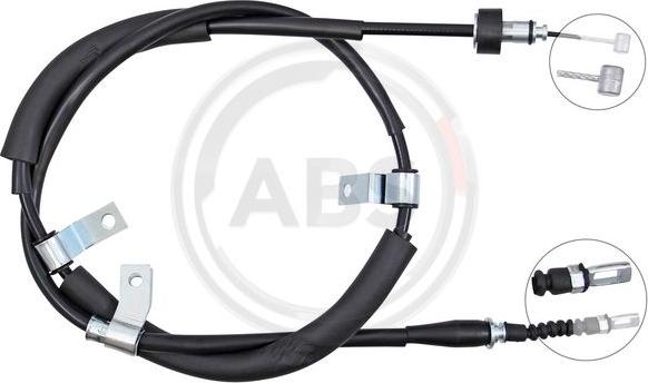 A.B.S. K17318 - Cable, parking brake car-mod.net