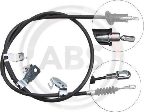 A.B.S. K17337 - Cable, parking brake car-mod.net