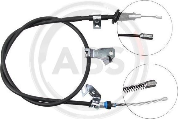 A.B.S. K17208 - Cable, parking brake car-mod.net
