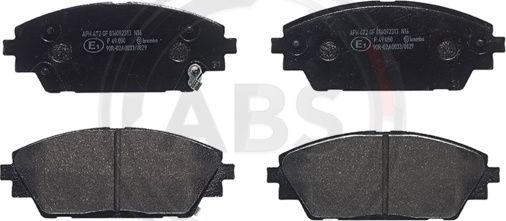 A.B.S. P49050 - Brake Pad Set, disc brake car-mod.net