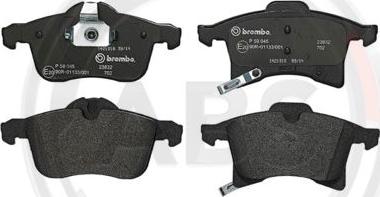A.B.S. P59045 - Brake Pad Set, disc brake car-mod.net