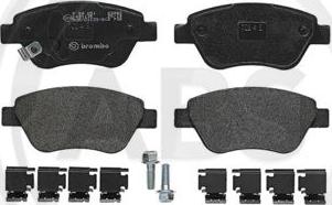 A.B.S. P59051 - Brake Pad Set, disc brake car-mod.net