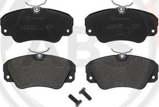 A.B.S. P59016 - Brake Pad Set, disc brake car-mod.net