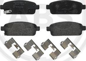 A.B.S. P59080 - Brake Pad Set, disc brake car-mod.net