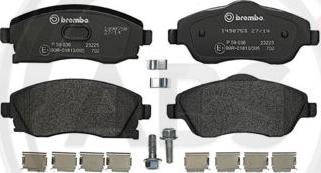 A.B.S. P59036 - Brake Pad Set, disc brake car-mod.net
