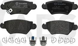 A.B.S. P59031 - Brake Pad Set, disc brake car-mod.net
