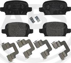 A.B.S. P59037 - Brake Pad Set, disc brake car-mod.net