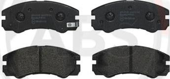 A.B.S. P59020 - Brake Pad Set, disc brake car-mod.net
