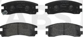 A.B.S. P59027 - Brake Pad Set, disc brake car-mod.net