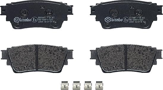 A.B.S. P54063 - Brake Pad Set, disc brake car-mod.net