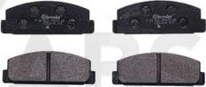A.B.S. P54003 - Brake Pad Set, disc brake car-mod.net