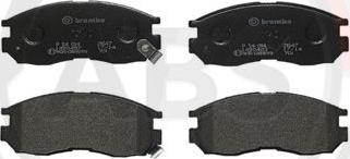 A.B.S. P54014 - Brake Pad Set, disc brake car-mod.net