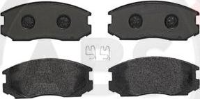 A.B.S. P54015 - Brake Pad Set, disc brake car-mod.net