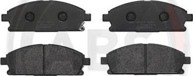 A.B.S. P56040 - Brake Pad Set, disc brake car-mod.net