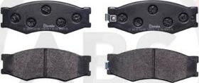 A.B.S. P56056 - Brake Pad Set, disc brake car-mod.net