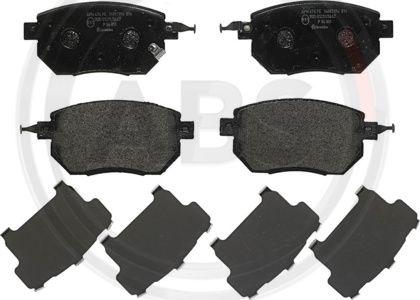 A.B.S. P56051 - Brake Pad Set, disc brake car-mod.net