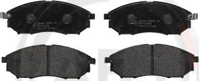 A.B.S. P56058 - Brake Pad Set, disc brake car-mod.net