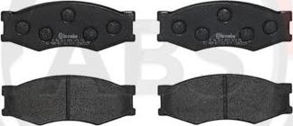 A.B.S. P56014 - Brake Pad Set, disc brake car-mod.net