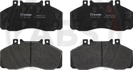 A.B.S. P50065 - Brake Pad Set, disc brake car-mod.net