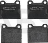 A.B.S. P50066 - Brake Pad Set, disc brake car-mod.net