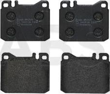 A.B.S. P50004 - Brake Pad Set, disc brake car-mod.net