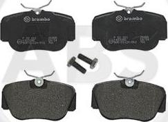 A.B.S. P50011 - Brake Pad Set, disc brake car-mod.net