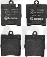 A.B.S. P50033 - Brake Pad Set, disc brake car-mod.net
