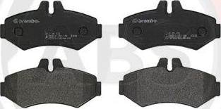 A.B.S. P50020 - Brake Pad Set, disc brake car-mod.net