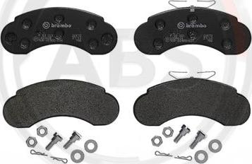 A.B.S. P50021 - Brake Pad Set, disc brake car-mod.net