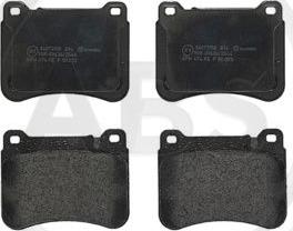 A.B.S. P50073 - Brake Pad Set, disc brake car-mod.net