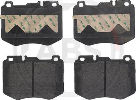 A.B.S. P50120 - Brake Pad Set, disc brake car-mod.net