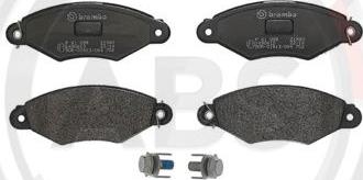 A.B.S. P61098 - Brake Pad Set, disc brake car-mod.net